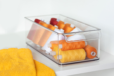 АС 80900000 Органайзер для хранения Mannaz 329x143xh102 LM (прозрачный) (2).jpg